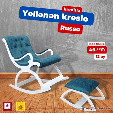 Kreslolar: Yeni, Kreslo-kaçalka, Kredit var, Şəhərdaxili pulsuz çatdırılma — 9