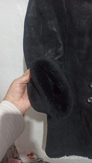 Дубленки: Дубленка, Классическая модель, Длинная модель, С капюшоном, 3XL — 7