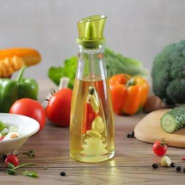 boce za plin: Staklena boca-dozator za ulje i sirce 500ml NOVO. Opis proizvoda — 3