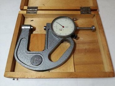 prodaja cilima u inostranstvu: Mikrometar Mikrometar 0-25mm (0,1mm) za plocaste materijale Stara
