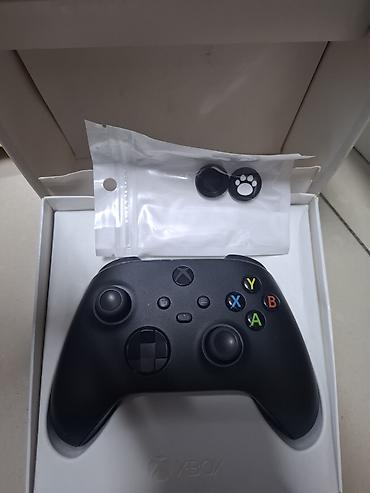 Видео оюндар жана приставкалар: Беспроводной геймпад Xbox в чёрном цвете. Классическая эргономичная — 2