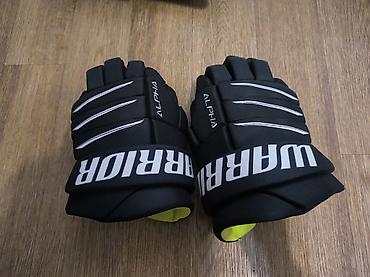 хока: Хоккейные перчатки (краги) Warrior Alpha QX5 (Размер 11" / JR) Продаю — 1