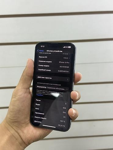 ayfon 13: IPhone 13 Pro, цвет Sierra Blue Ключевые особенности: - Дисплей 6.1" — 5
