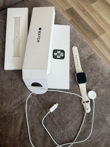 Smart saatlar: Smart saat, Apple, Sensor ekran, rəng - Ağ