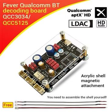 усилитель на телефон: Лучший блютус для машины ZK-qcc3034 Bluetooth aptx-hd Usb dac цап