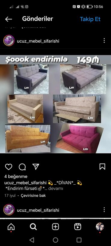 Divanlar: Divan, Yeni, Açılan, Bazalı, Parça, Ödənişli çatdırılma — 17