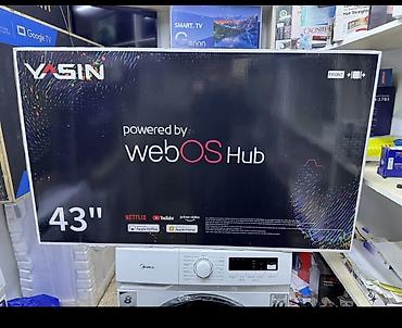 Смарт‑телевизор VASIN 43" - Диагональ: 43" - Платформа: webOS Hub -