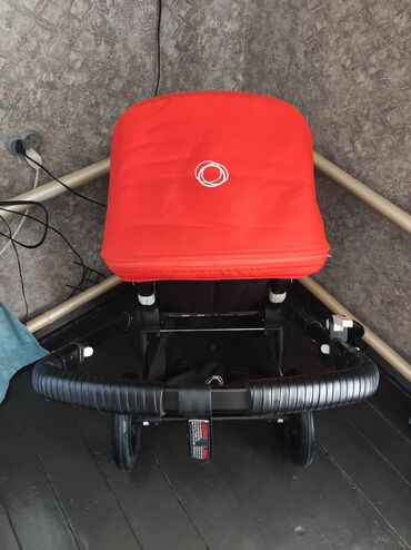 Коляски: Коляска, цвет - Черный, Б/у — 3