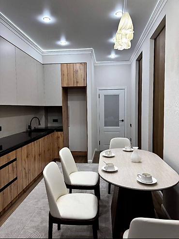 2 комнаты, 64 м², Асанбай мкр Элитка, 13 этаж, Дизайнерский ремонт