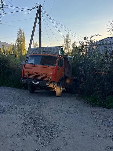 агрегат холодильный: КАМАЗ самосвал, оранжевый, 6x4 - Тип: самосвал для строительных и — 1
