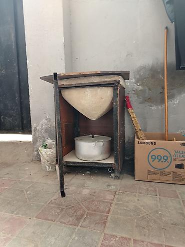 sobalar iran: Beton/şamot materialdan hazırlanmış qazan ocağı (sobanın üst hissəsi) — 3