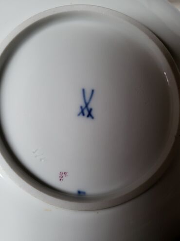 Kuhinjski setovi: Meissen,vintaz tanjiri Nemacka. Meissen desertni — 11