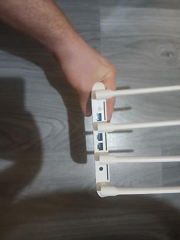 wifi gucləndirici: Xiaomi Mİ gigabit Router (4 antennali, ağ rəng) 180 AZN ALINIB — 2