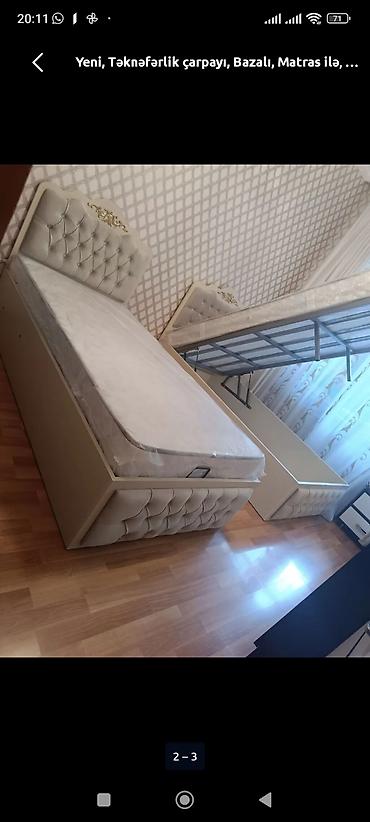 matras yeni: Yeni, Təknəfərlik çarpayı, Bazalı, Matras ilə, Siyirməsiz — 3