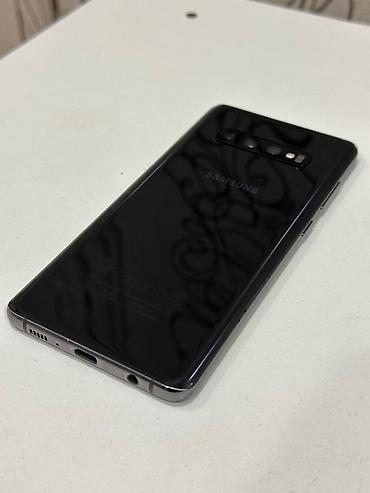 tab s10: Samsung Galaxy S10 Plus, 128 GB, rəng - Boz, Face ID, Simsiz şarj, İki sim kartlı — 2