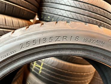 stud 100: Шины 255 / 35 / R 18, Лето, Б/у, Пара, Германия, DUNLOP — 5