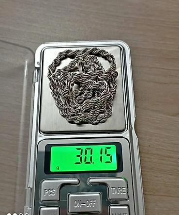 Zərgərlik əşyaları: Sep, Gümüş, 875 Əyar, 30 g, Ünvandan götürmə — 1