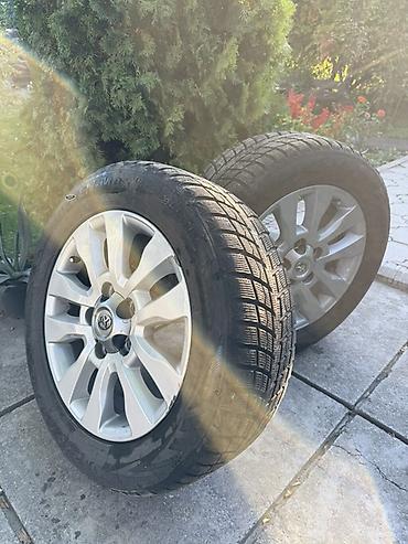 Шиналар жана дисктер: Дөңгөлөктөр монтажда 215 / 55 / R 20, Кыш, Колдонулган, Комплект, Куйма, тешиктери - 5 — 1
