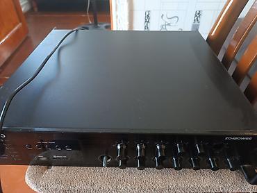 12v 220v dönüştürücü: ZOODO ZO-120W6 gücləndirici/miksər - 6 kanal çıxış idarəsi: CH1–CH6 — 3
