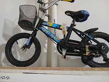 Детские велосипеды: Uşaq velosipedi – “Sport Bike” - Rənglər: qara-göy-sarı akssentlər - — 1