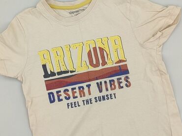 cropp spodenki dresowe: T-shirt, Destination, 10 years, 134-140 cm, condition - Perfect