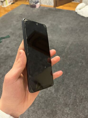 Samsung: Samsung Galaxy A12, 64 GB, rəng - Qara, Qırıq — 3