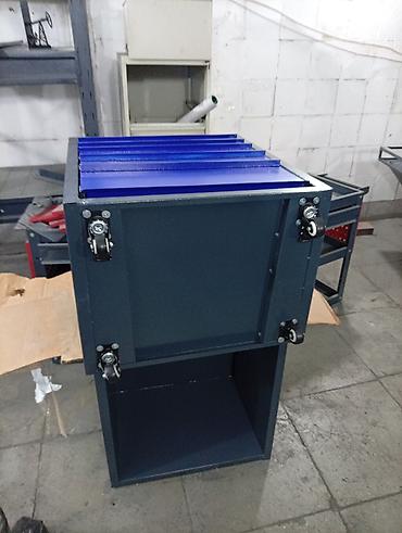 Mebel: Metal alət çekmecəli dolab - Material: qalın metal gövdə, toz boya — 3