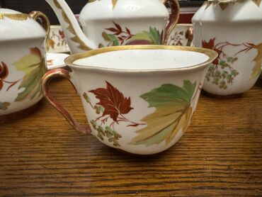 Çay dəstləri və servizlər: Çay dəsti, Farfor, 6 nəfərlik, SSRİ — 3