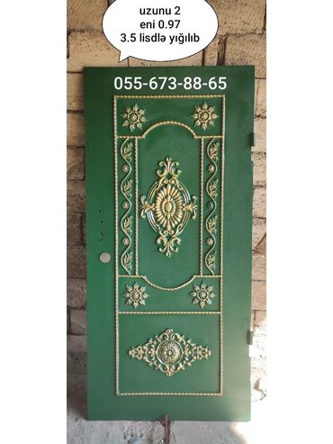формы для гипса купить: Metall qapı – dekorativ relyef naxışlı, yaşıl rəngdə. Xüsusiyyətlər