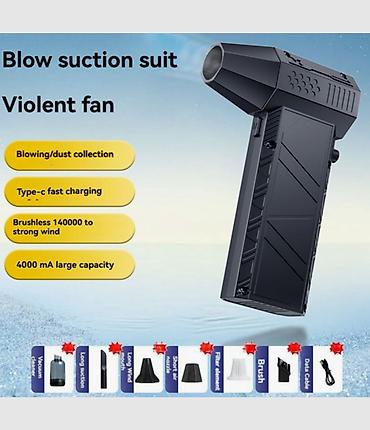 вса: Воздуходувка X6 Violent Fan — универсальный 2‑в‑1 воздуходув и пылесос — 2