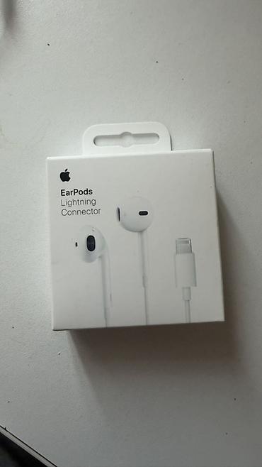 Apple EarPods with Lightning Connector - Rəsmiləşdirilmiş Apple lalafo.az -da Apple EarPods with Lightning Connector - Rəsmiləşdirilmiş Apple