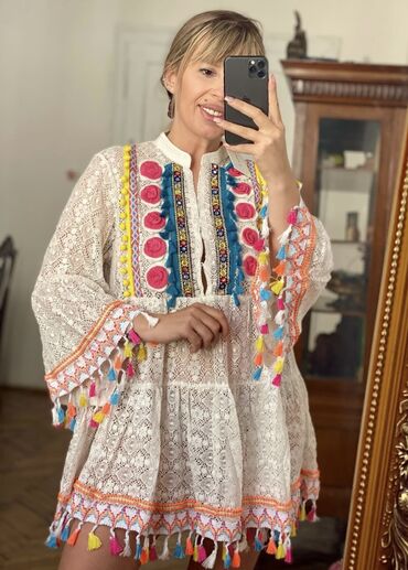 Haljine: 9Fashion Woman bоја - Šareno, Dugih rukava na lalafo.rs Haljine: 9Fashion Woman bоја - Šareno, Dugih rukava