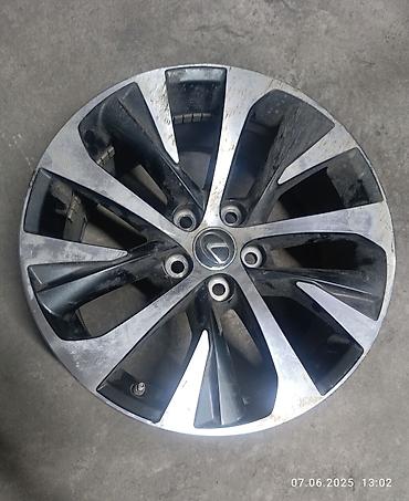 2 gr: Литые Диски R 18 Lexus, Пара, отверстий - 5, Б/у — 2