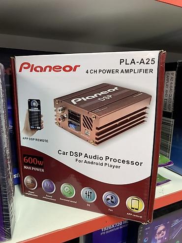 Автомобильный 4-канальный усилитель с DSP Planeor PLA-A25. Модель