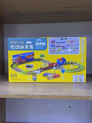 Детский мир: Игровой набор «Поезд с рельсами» (DIY, 32 детали) - Тематика — 2