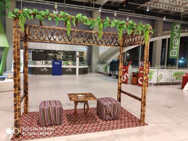 Butkalar, köşklar: Taxtadan yığılma köşk. Satış. çayçı. meyvə-tərəvəz kioskları — 9