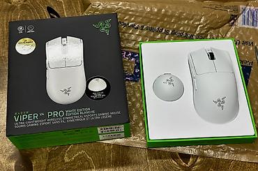 focus print: 🔥 Беспроводная игровая мышь Razer Viper V4 Pro (White / Белая) 8000ГЦ! — 2