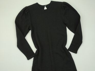 sukienki czarne długi rękaw: Sukienka, S, stan - Bardzo dobry