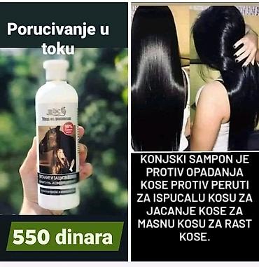 konjski sampon dm: Konjski šampon – ishrana i zaštita kose - Namenjen protiv opadanja — 1