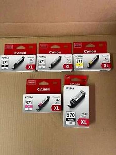 Kese za usisivače: Canon original mastilo – PGI‑270 PGBK + CLI‑271 (BK/C/M/Y) – XL — 10