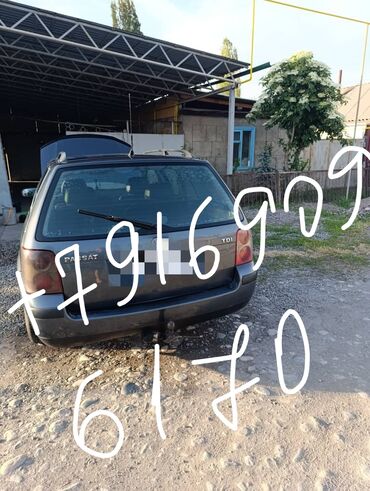 авто в нерабочем состоянии: Volkswagen Passat: 2003 г., 1.9 л, Автомат, Дизель, Универсал