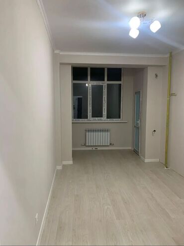 квартира токмок 1ком: 1 бөлмө, 48 кв. м, Элитка, 4 кабат, Евроремонт