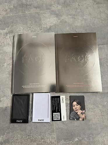 Альбом Jimin — FACE (версия Photobook). Комплект из двух вариантов