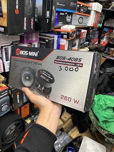 bbs rs: Акустические динамики BOS-MINI BOS-4085 - Тип: среднечастотные — 1