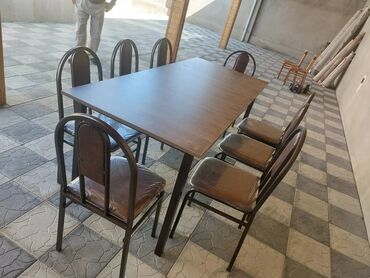Bağ, çöl masa və oturacaq dəstləri: Yeni, Dördbucaq masa, 4 stul, Açılmayan, Stullar ilə -da lalafo.az — 30 Bağ, çöl masa və oturacaq dəstləri: Yeni, Dördbucaq masa, 4 stul, Açılmayan, Stullar ilə — 30