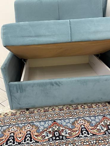 Divanlar: Mini-divan, Yeni, Açılan, Bazalı, Vеlur parça, Çatdırılma yoxdur — 3