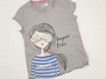 koszulki z nadrukiem dla dzieci: T-shirt, Little kids, 9 years, 128-134 cm, condition - Very good