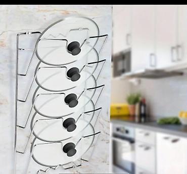 Другие товары для кухни: Экономящий Пространство Металлический Органайзер для Крышек Горшков - — 1