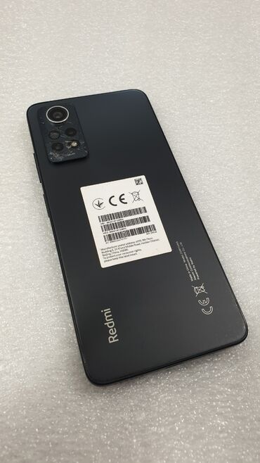 рэдми 6: Xiaomi, Redmi Note 12S, Колдонулган, 256 ГБ, түсү - Кара, 2 SIM