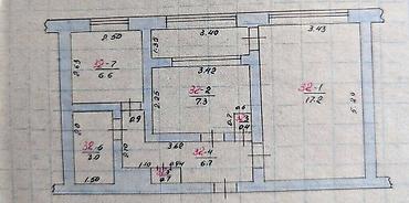 Продажа квартир: 2 комнаты, 42 м², Индивидуалка, 8 этаж, Старый ремонт — 3